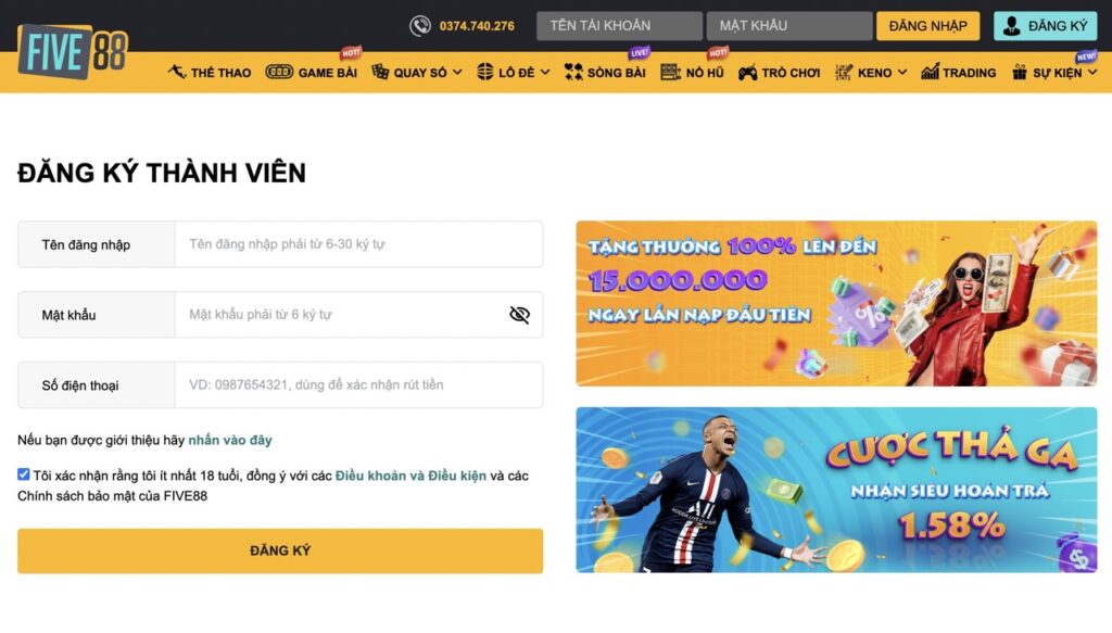 Các hoạt động quảng bá hiện tại của Aog777 - Aog777